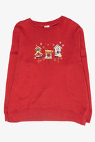 Birdhouses Vintage Ugly Christmas Sweatshirt (2000s)