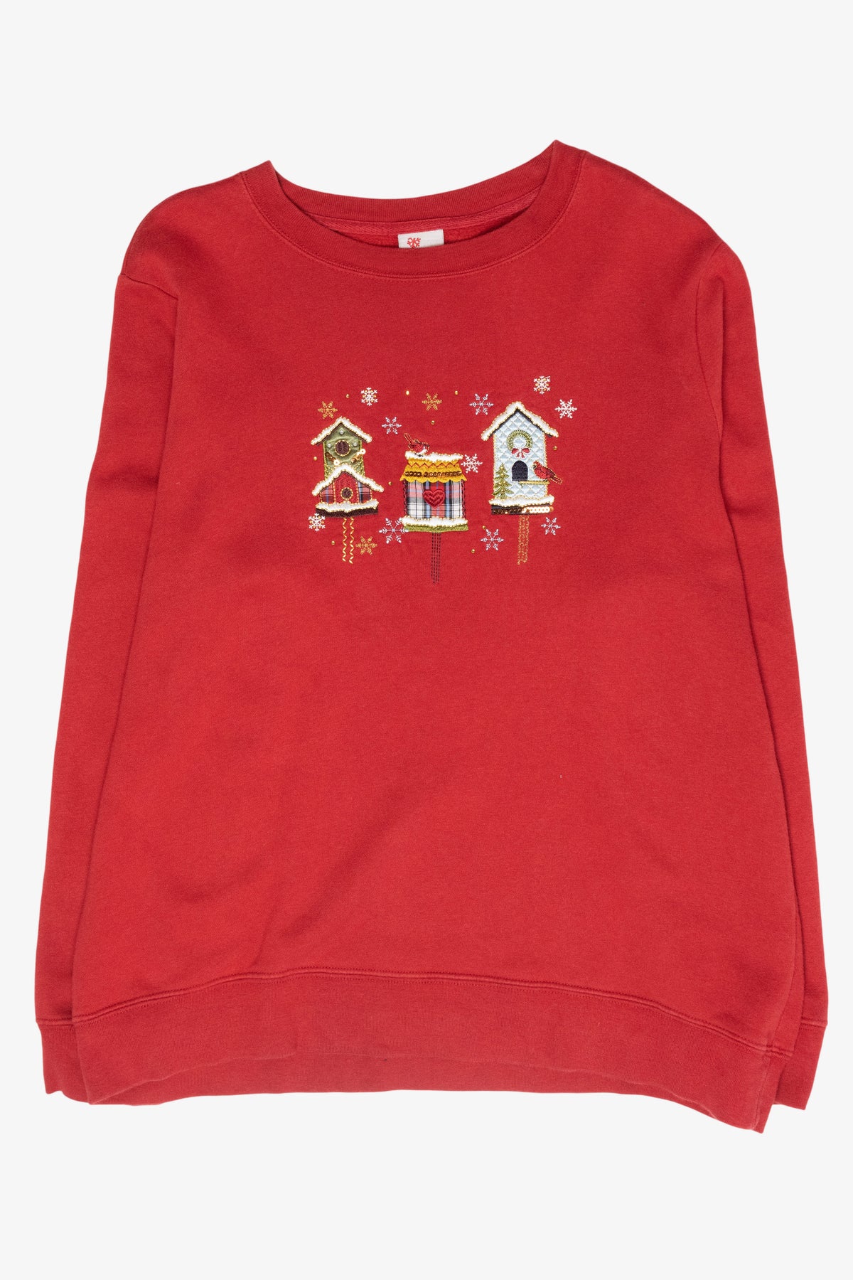 Birdhouses Vintage Ugly Christmas Sweatshirt (2000s)