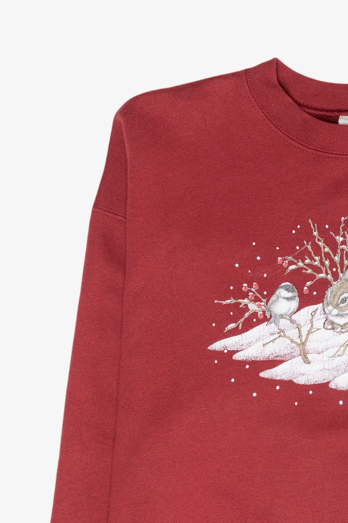 Bunny Tracks Vintage Ugly Christmas Sweatshirt (1990s)