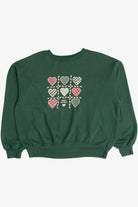 Vintage "Happy Holidays" Ugly Christmas Sweatshirt (1990s)