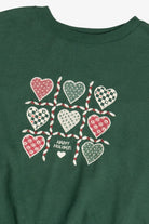 Vintage "Happy Holidays" Ugly Christmas Sweatshirt (1990s)