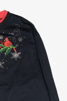 Cardinal Vintage Ugly Christmas Sweatshirt (1990s)
