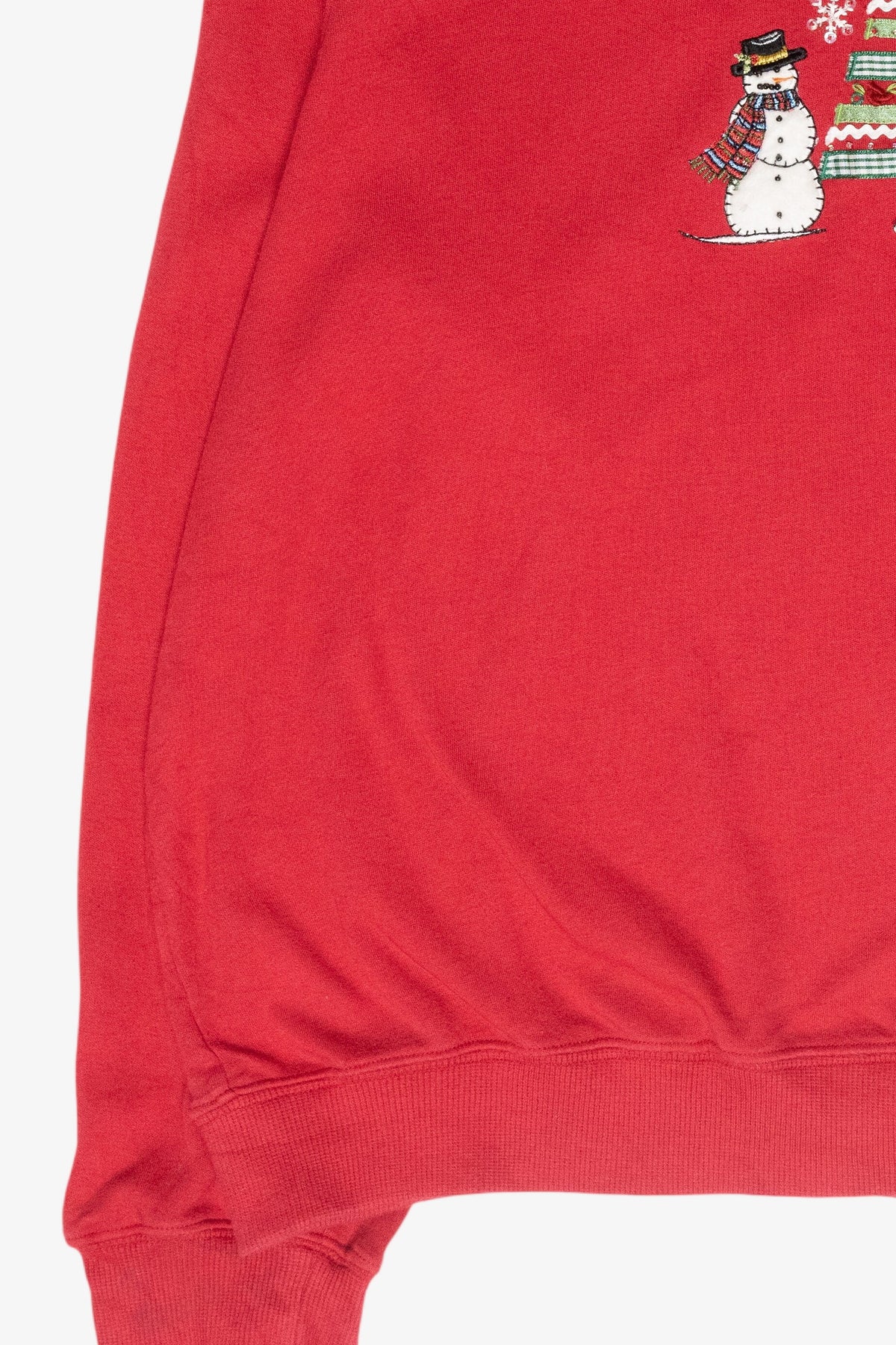 Cute Snowmen Vintage Ugly Christmas Sweatshirt (2000s)
