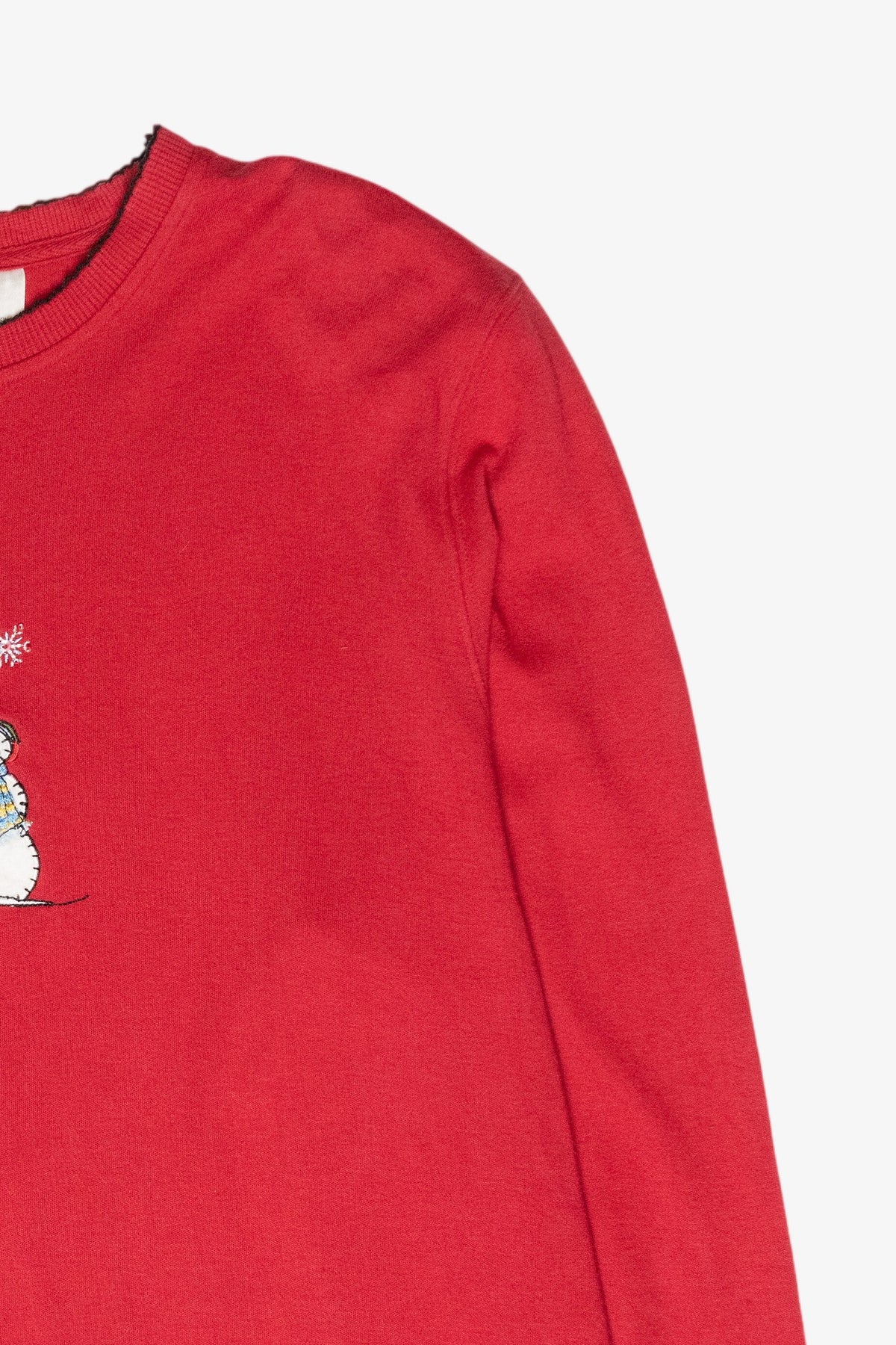 Cute Snowmen Vintage Ugly Christmas Sweatshirt (2000s)