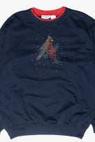 Studded Birds Vintage Ugly Christmas Sweatshirt (2000s)
