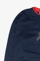 Studded Birds Vintage Ugly Christmas Sweatshirt (2000s)