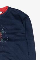 Studded Birds Vintage Ugly Christmas Sweatshirt (2000s)