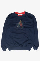 Studded Birds Vintage Ugly Christmas Sweatshirt (2000s)