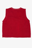 Vintage Red Heirloom Collectibles Ugly Christmas Vest (2000s)