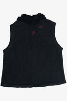 Vintage Beaded "Ho Ho Ho" Ugly Christmas Vest (1990s)