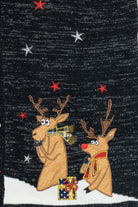 Vintage Silly Santa Holiday Time Ugly Christmas Vest (2000s)