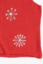 Vintage Snowflakes Ugly Christmas Sweater Vest (1990s)