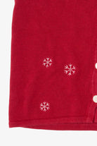 Vintage Red Snowmen Ugly Christmas Vest (2000s)