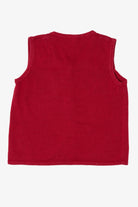 Vintage Red Snowmen Ugly Christmas Vest (2000s)