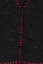 Vintage Black Holiday Editions Snowflakes Ugly Christmas Vest (2000s)