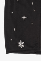 Vintage Black Allison Daley Snowflakes Ugly Christmas Vest (2000s)