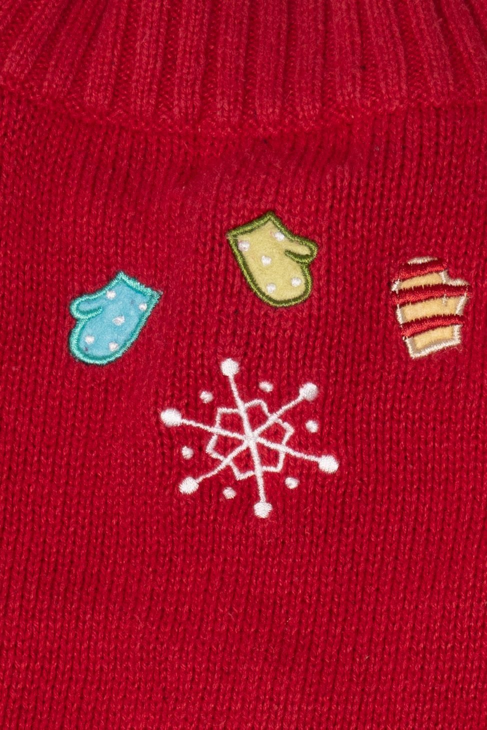 Vintage Red Breckenridge Snowmen Ugly Christmas Vest (2000s)
