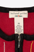 Vintage Red Bechamel Ornaments Ugly Christmas Vest (1990s)