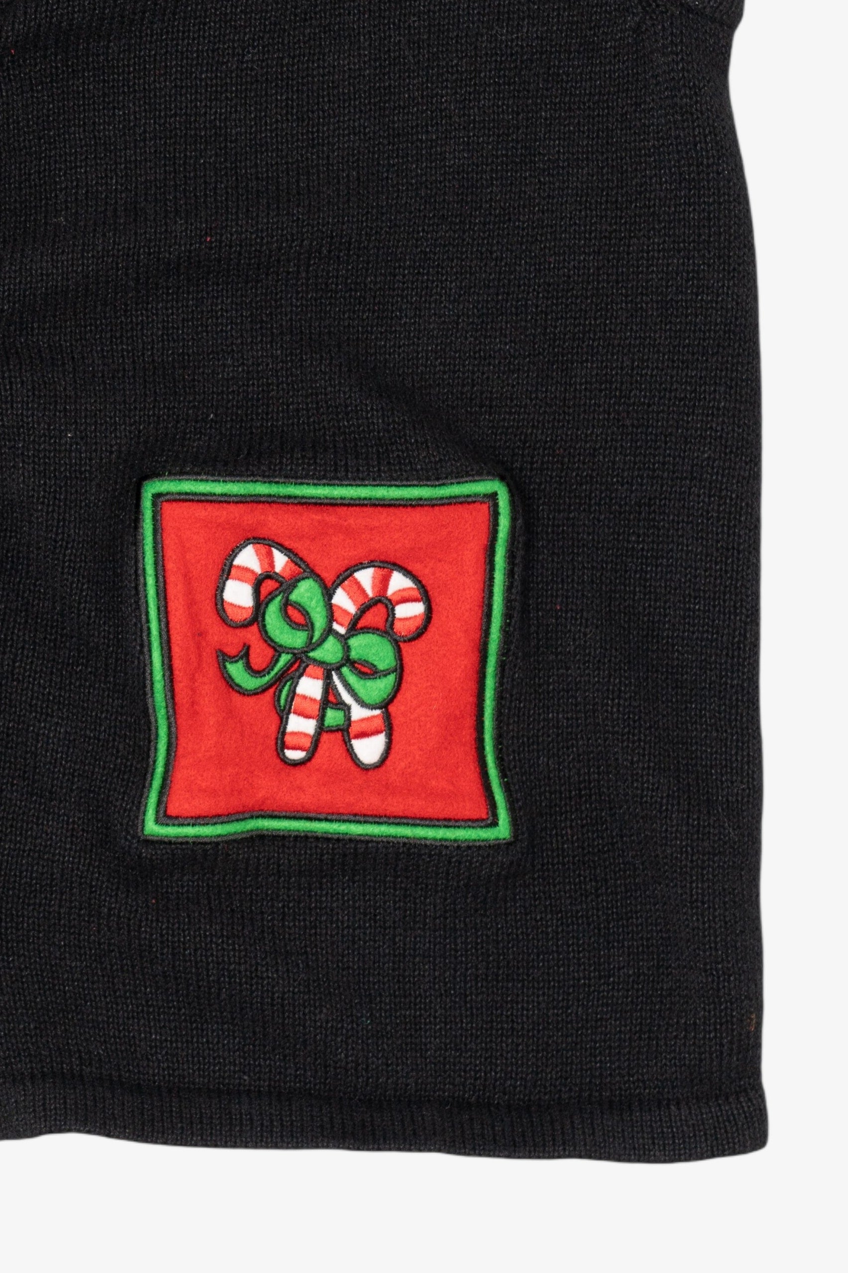 Vintage Black Christmas Vest (2000s)