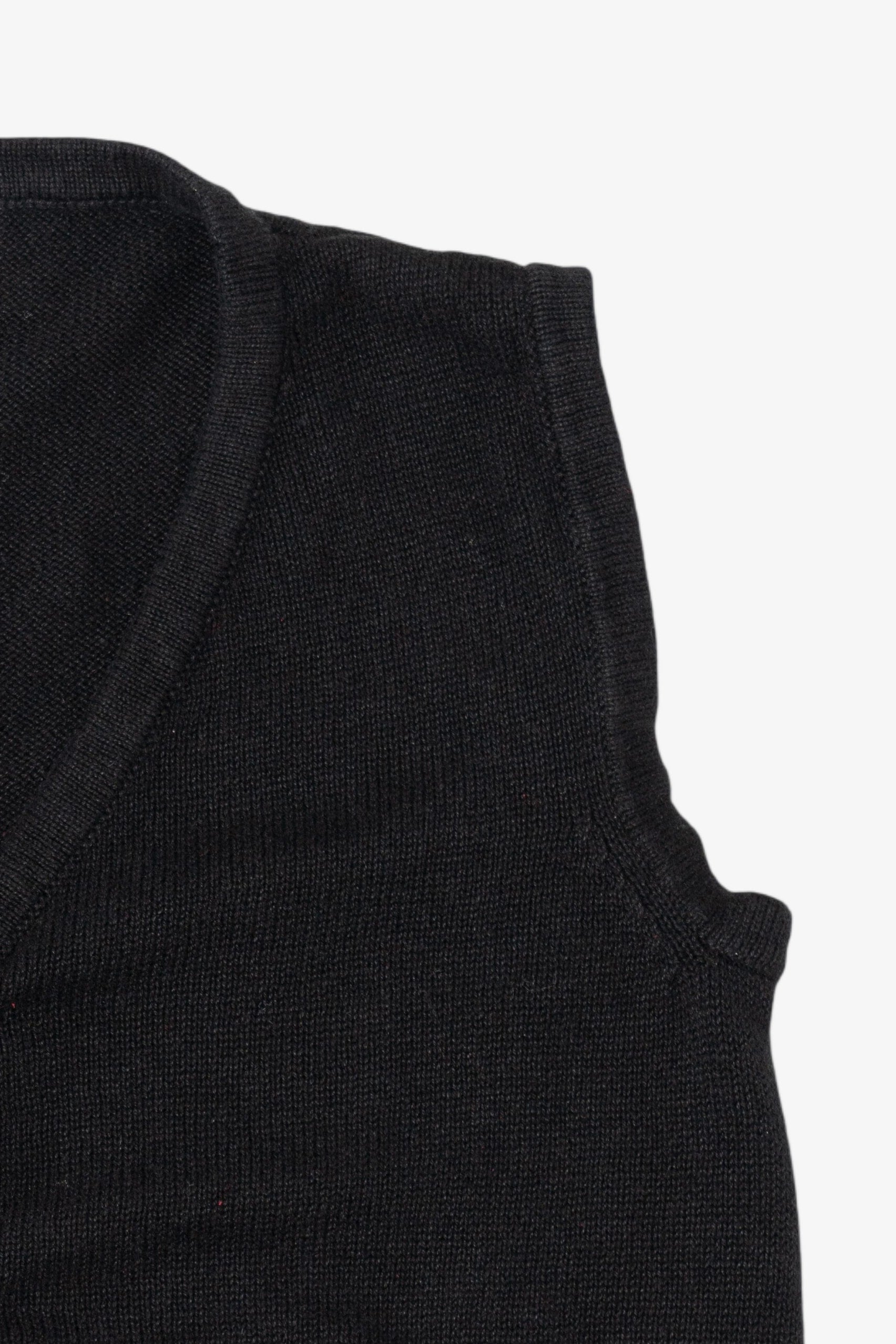 Vintage Black Christmas Vest (2000s)