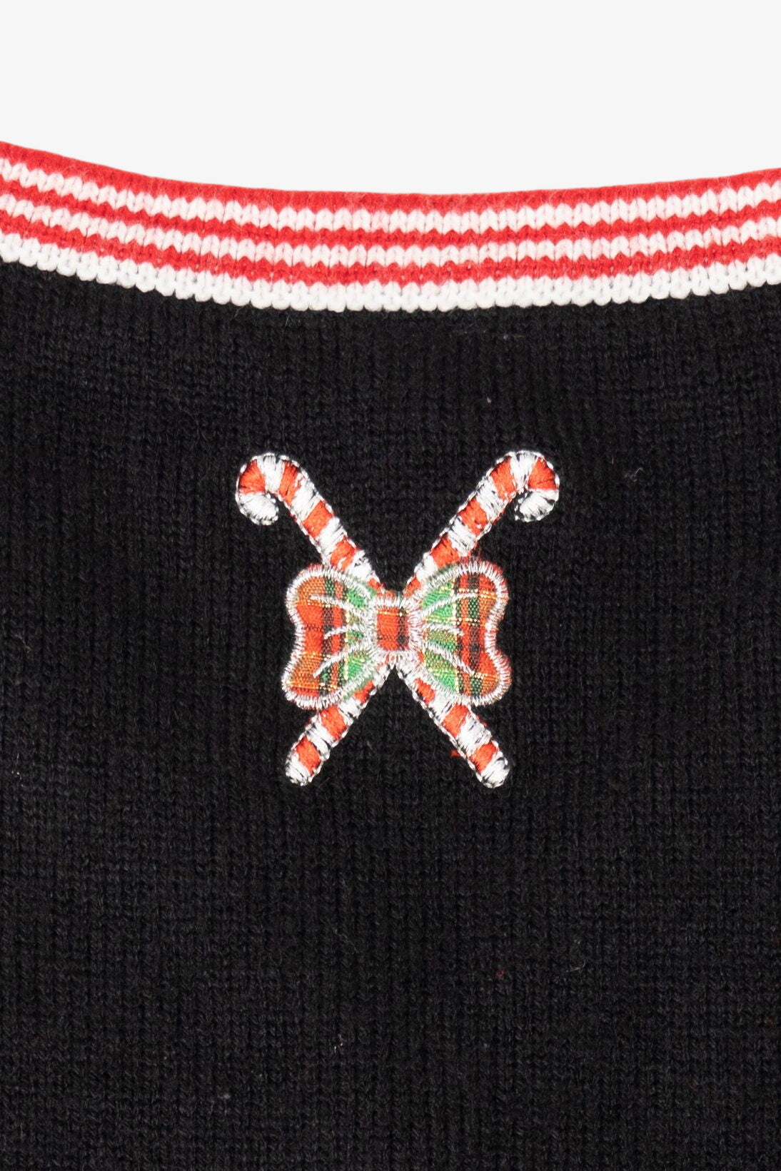 Vintage Black Snowmen Ugly Christmas Vest (2000s)