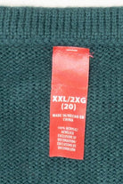 Vintage Green Trees And Presents Ugly Christmas Vest (2000s)