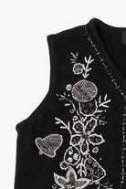 Vintage Black Studio Joy Ugly Christmas Vest (1990s)