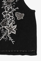 Vintage Black Studio Joy Ugly Christmas Vest (1990s)