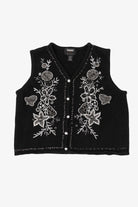 Vintage Black Studio Joy Ugly Christmas Vest (1990s)