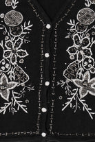 Vintage Black Studio Joy Ugly Christmas Vest (1990s)
