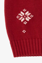 Vintage Red Tommy Hilfiger Snowflakes Ugly Christmas Vest (2000s)