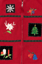 Vintage Red Crazy Horse Ugly Christmas Vest (2000s)