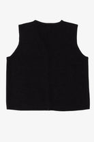 Vintage Black Croft & Barrow Snowmen Ugly Christmas Vest (2000s)