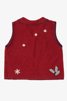 Vintage Red Northcrest Snowflakes Christmas Vest (2000s)