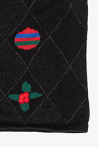 Vintage Black Crazy Horse Ugly Christmas Vest (2000s)