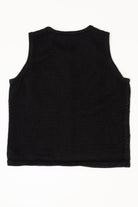 Vintage Black Crazy Horse Ugly Christmas Vest (2000s)