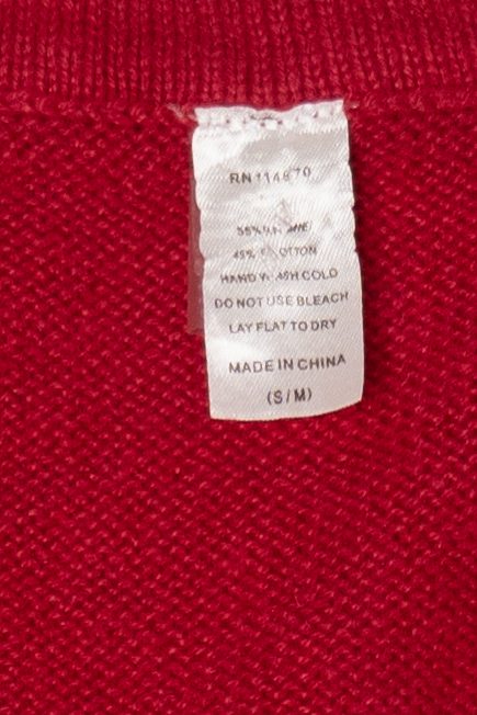 Vintage Red Snowmen Ugly Christmas Vest (2000s)