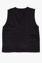Vintage Black Croft & Barrow Snowmen Ugly Christmas Vest (2000s)