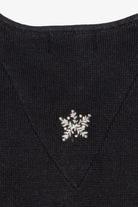 Black Woolrich Snowmen Ugly Christmas Vest