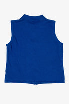 Vintage Blue Mercer Street Studio Ugly Christmas Vest (2000s)
