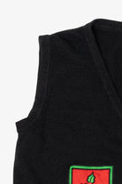 Vintage Black Ugly Christmas Vest