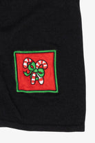 Vintage Black Ugly Christmas Vest