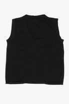 Vintage Black Ugly Christmas Vest
