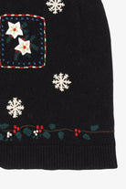 Vintage Black Charter Club Ugly Christmas Vest (1990s)
