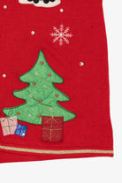 Vintage Red White Stag Ugly Christmas Vest (2000s)