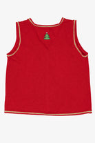 Vintage Red White Stag Ugly Christmas Vest (2000s)