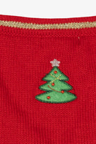 Vintage Red White Stag Ugly Christmas Vest (2000s)