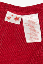 Vintage Red Snowmen Ugly Christmas Vest (2000s)