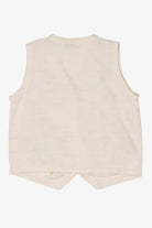 Vintage White Studio Collection Trees Ugly Christmas Vest (1990s)
