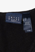 Vintage Black Crazy Horse Trees Ugly Christmas Vest (2000s)